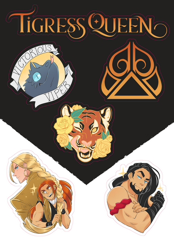 Tigress Queen  - Sticker Sheet