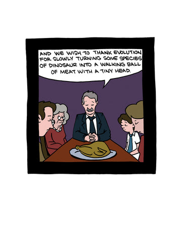 SMBC - Dinosaur Print from SMBC - Webcomic Merchandise