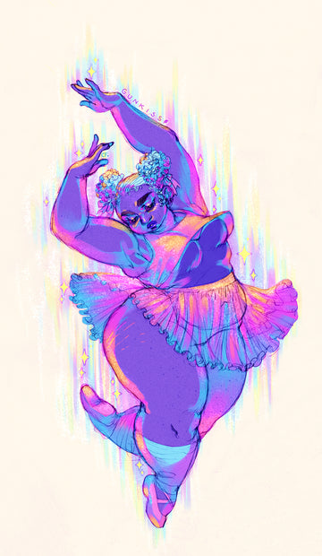 Ballerina Print from Gunkiss - Webcomic Merchandise