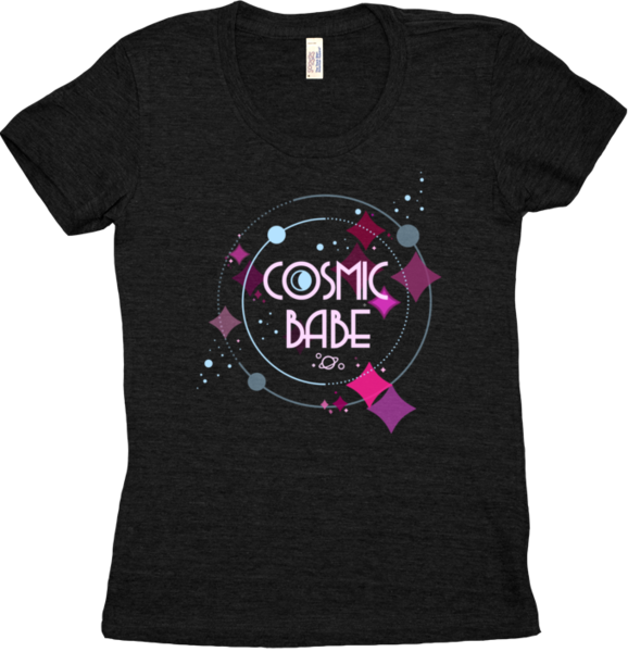 Cosmic Babe T-Shirt from Hiveworks - Webcomic Merchandise