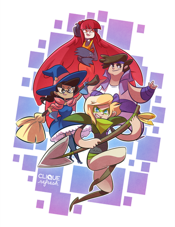 Clique Refresh - Guild in Action from Clique Refresh - Webcomic Merchandise