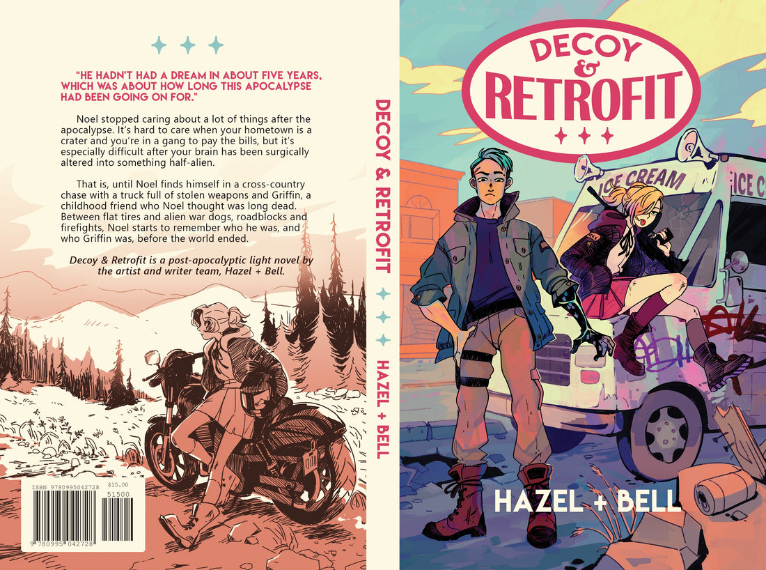 Decoy and Retrofit from Sparkler - Webcomic Merchandise