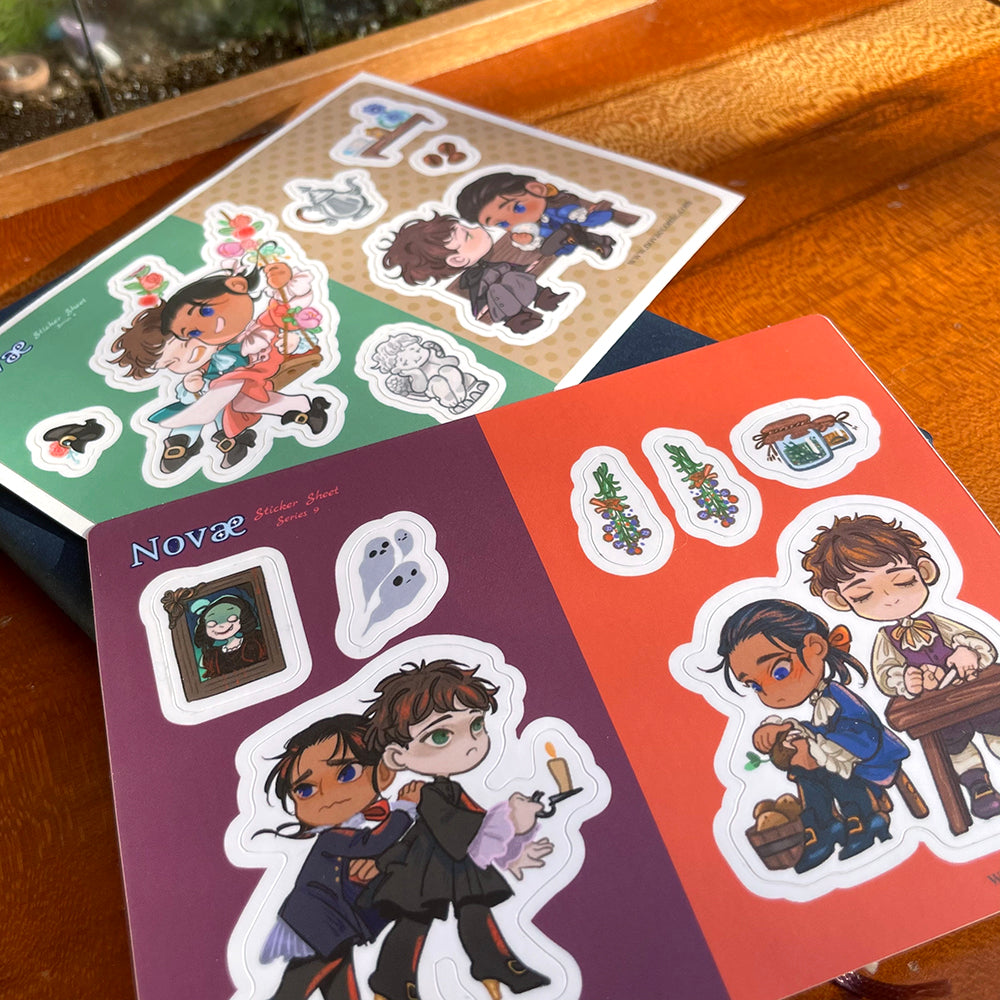 Novae - Sticker Set: Holidays/Coffee Date