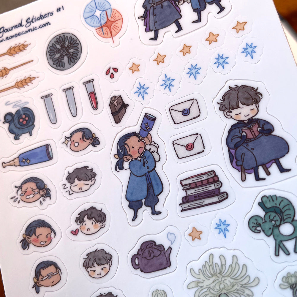 Novae - Journal Stickers: Set A