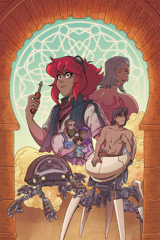 The Automan's Daughter: Volume 1 print from The Automan's Daughter - Webcomic Merchandise
