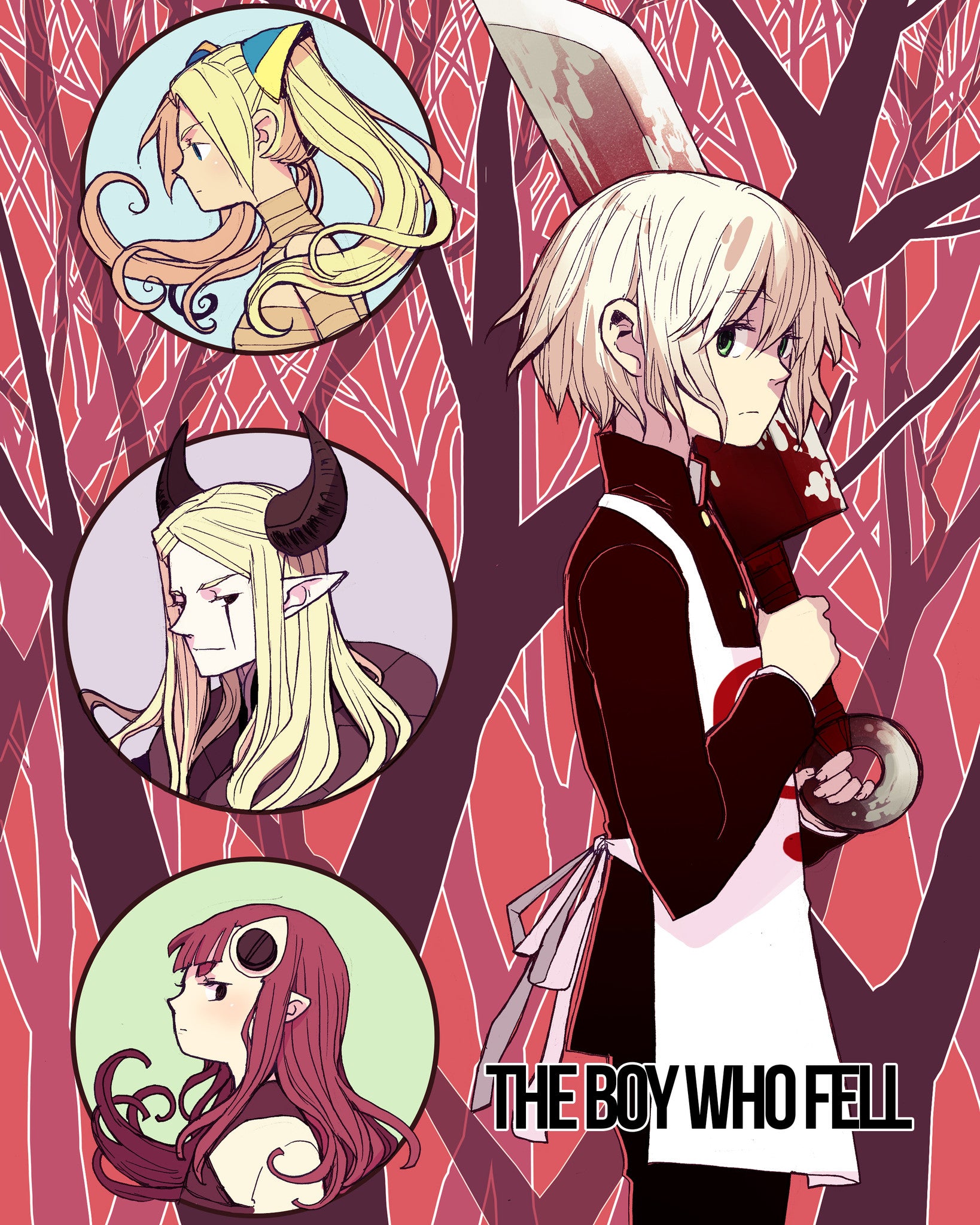 The Boy Who Fell - The Boy Who Fell print from The Boy Who Fell - Webcomic Merchandise 