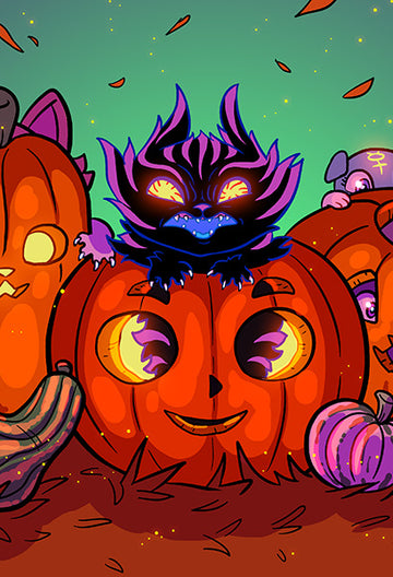 Sister Claire - Halloween print from Sister Claire - Webcomic Merchandise
