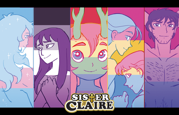 Sister Claire - Pride print