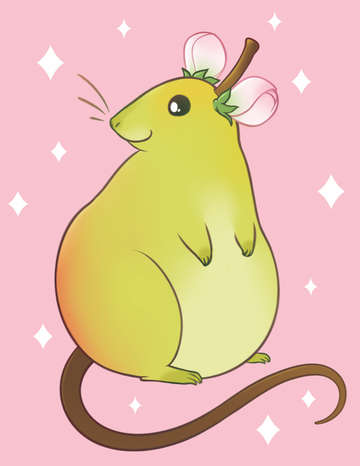 Ratlett Pear from The Weave - Webcomic Merchandise 