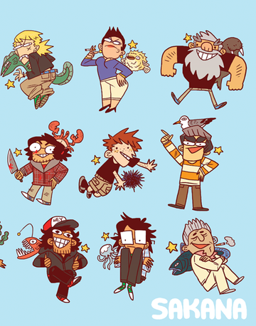 Sakana - 2015 Poster from Sakana - Webcomic Merchandise