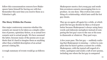 Shakespeare's Sonnets: Abridged Beyond the Point of Usefulness