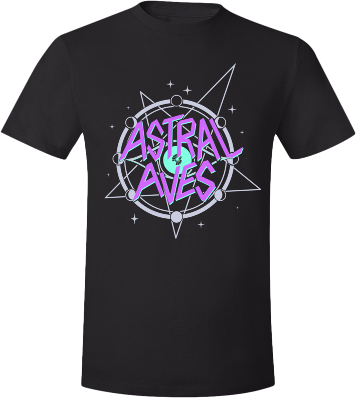 Astral Aves Logo Tee (Unisex) from Astral Aves - Webcomic Merchandise