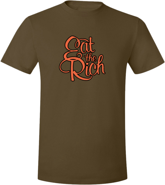 Eat The Rich T-Shirt Unisex from Wonderlust - Webcomic Merchandise 