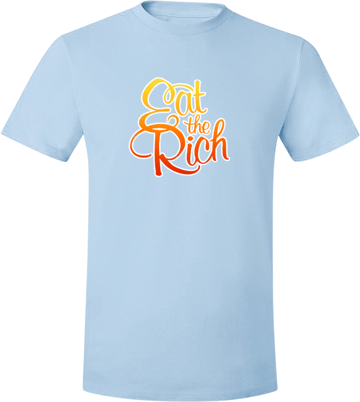 Eat The Rich T-Shirt Unisex from Wonderlust - Webcomic Merchandise 