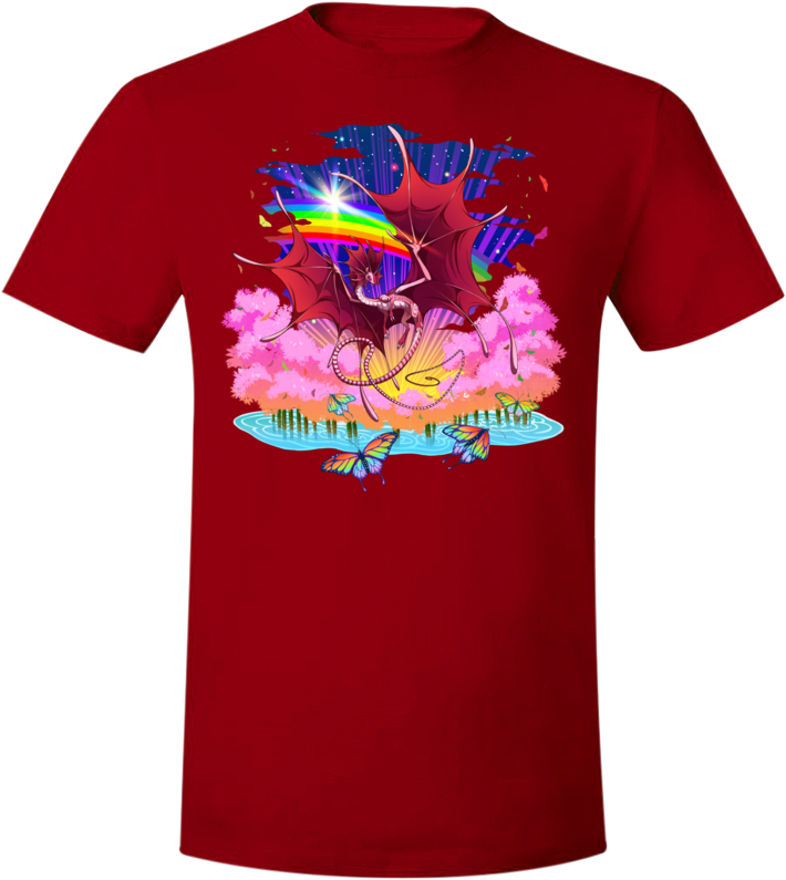 Back to School Fae Tee (Unisex) from Flight Rising - Webcomic Merchandise