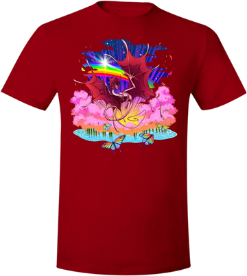 Back to School Fae Tee (Unisex) from Flight Rising - Webcomic Merchandise