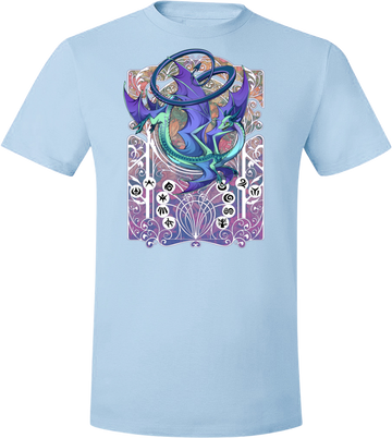 Spiral Nouveau Tee (Unisex) from Flight Rising - Webcomic Merchandise