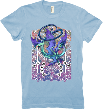 Spiral Nouveau Tee (Women's) from Flight Rising - Webcomic Merchandise