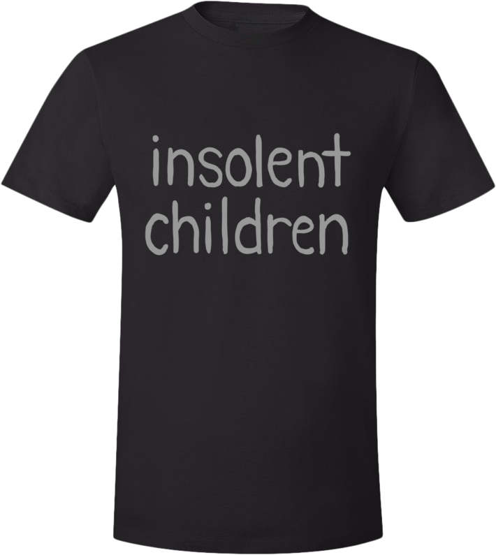 Insolent Children Shirt from Paranatural - Webcomic Merchandise