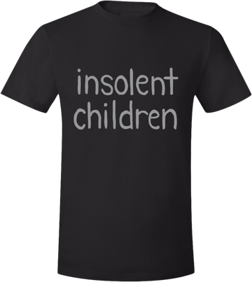 Insolent Children Shirt from Paranatural - Webcomic Merchandise