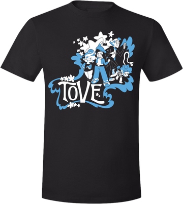 The T Crew Tee (Unisex) from Tove - Webcomic Merchandise