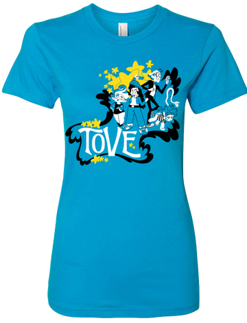 The T Crew Tee (Women's) from Tove - Webcomic Merchandise 