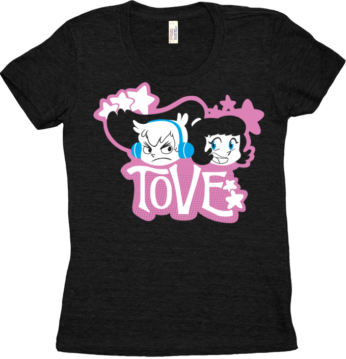 Tove Logo Tee (Women's) from Tove - Webcomic Merchandise