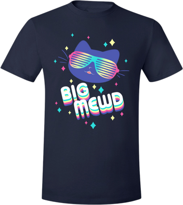 Big Mewd Tee from The Weave - Webcomic Merchandise