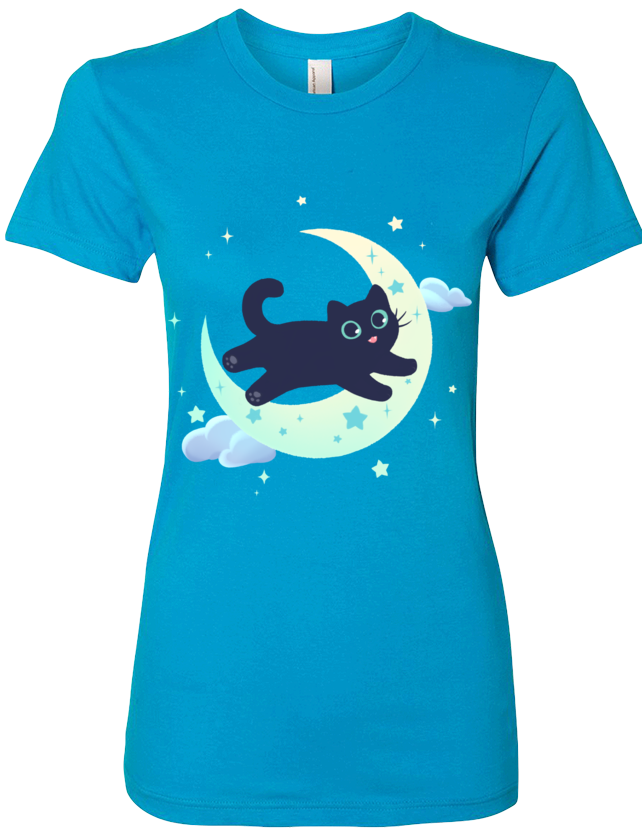 Good night, Whisper! Tee (Women's) from The Weave - Webcomic Merchandise