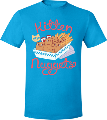 Kitten Nuggets Tee from The Weave - Webcomic Merchandise 