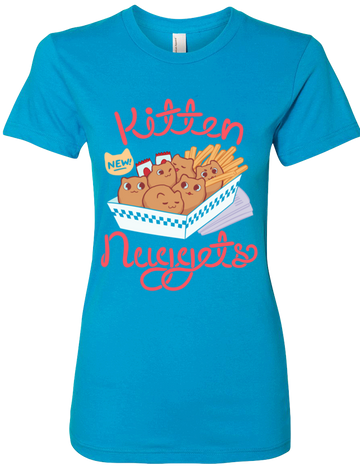 Kitten Nuggets Tee (Women's) from The Weave - Webcomic Merchandise