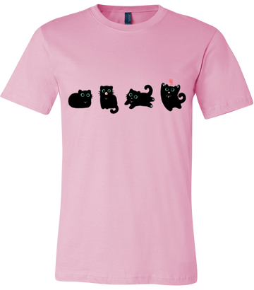 Kitten Party Tee from The Weave - Webcomic Merchandise 