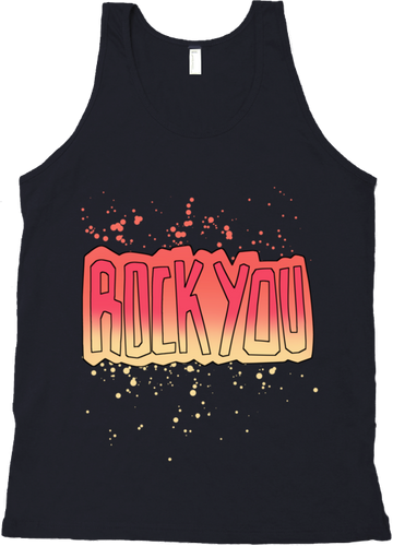 Rock You Tank from Rock Cocks - Webcomic Merchandise 