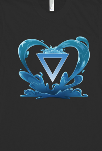 Alchemical Water Shirt from Sleepless Domain - Webcomic Merchandise