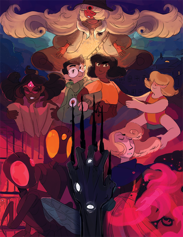 Demon Street - Cast Print from Demon Street - Webcomic Merchandise 