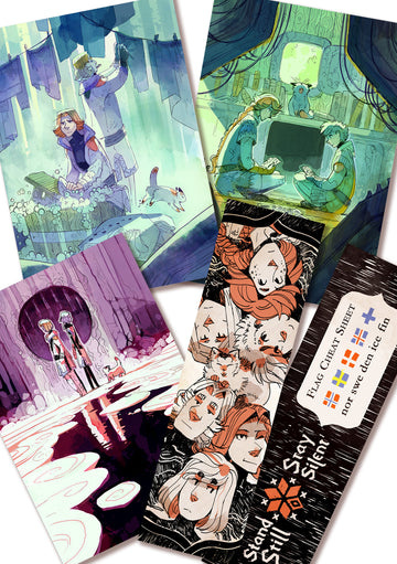 Stand Still Stay Silent - Stationery Set from Stand Still Stay Silent - Webcomic Merchandise