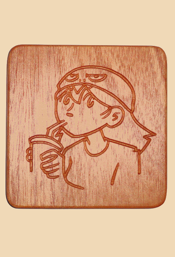 Dumbing of Age - Dina Coaster from Dumbing of Age - Webcomic Merchandise