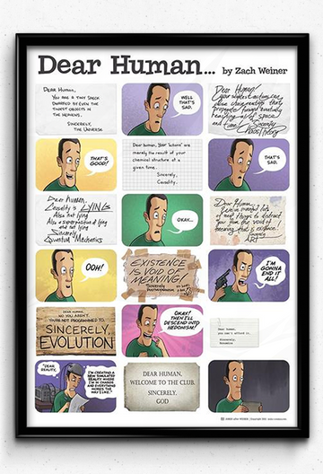 SMBC - Dear Human Poster