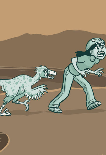 Dumbing of Age - Evolution print from Dumbing of Age - Webcomic Merchandise