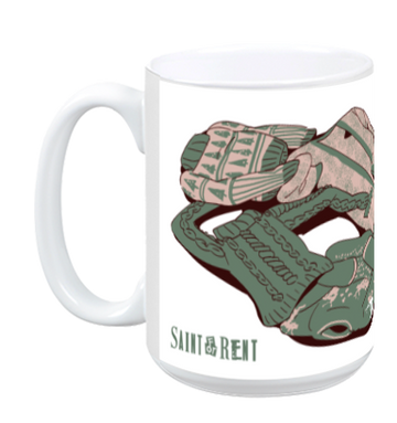 Saint for Rent - Cozy Mug from Saint for Rent - Webcomic Merchandise