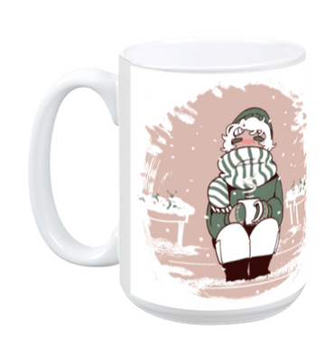 Saint for Rent - Enjoy Mug from Saint for Rent - Webcomic Merchandise 