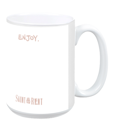 Saint for Rent - Enjoy Mug from Saint for Rent - Webcomic Merchandise