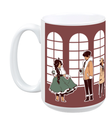 Saint for Rent - Party Mug from Saint for Rent - Webcomic Merchandise 