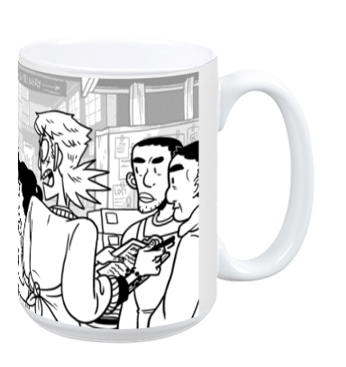 Sakana - Sakana Mug from Sakana - Webcomic Merchandise