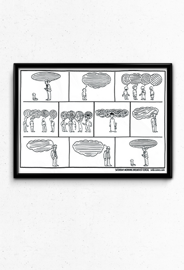 SMBC - Life of Thought Poster from SMBC - Webcomic Merchandise
