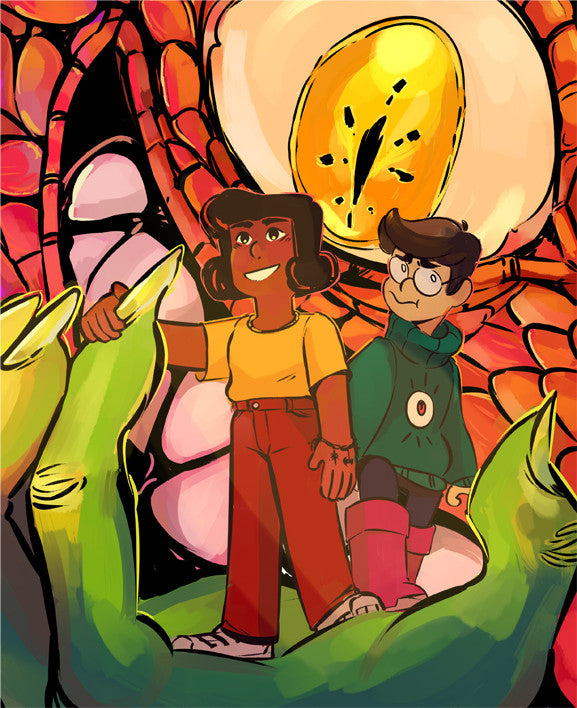 Demon Street - Cover print from Demon Street - Webcomic Merchandise