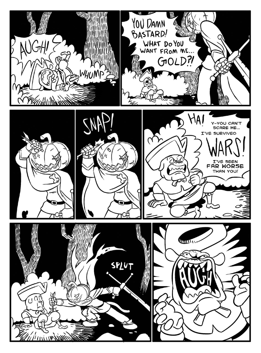 Tale of the Scary Pumpkin Dude - Ebook from Tove - Webcomic Merchandise