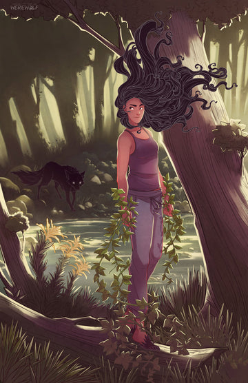 Chapter 10 Cover Print from How To Be a Werewolf - Webcomic Merchandise