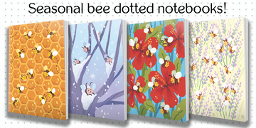 Seasonal Bee Notebooks