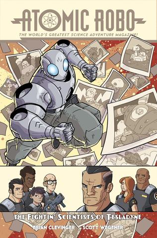 Atomic Robo and the Fighting Scientists of Tesladyne from Atomic Robo - Webcomic Merchandise